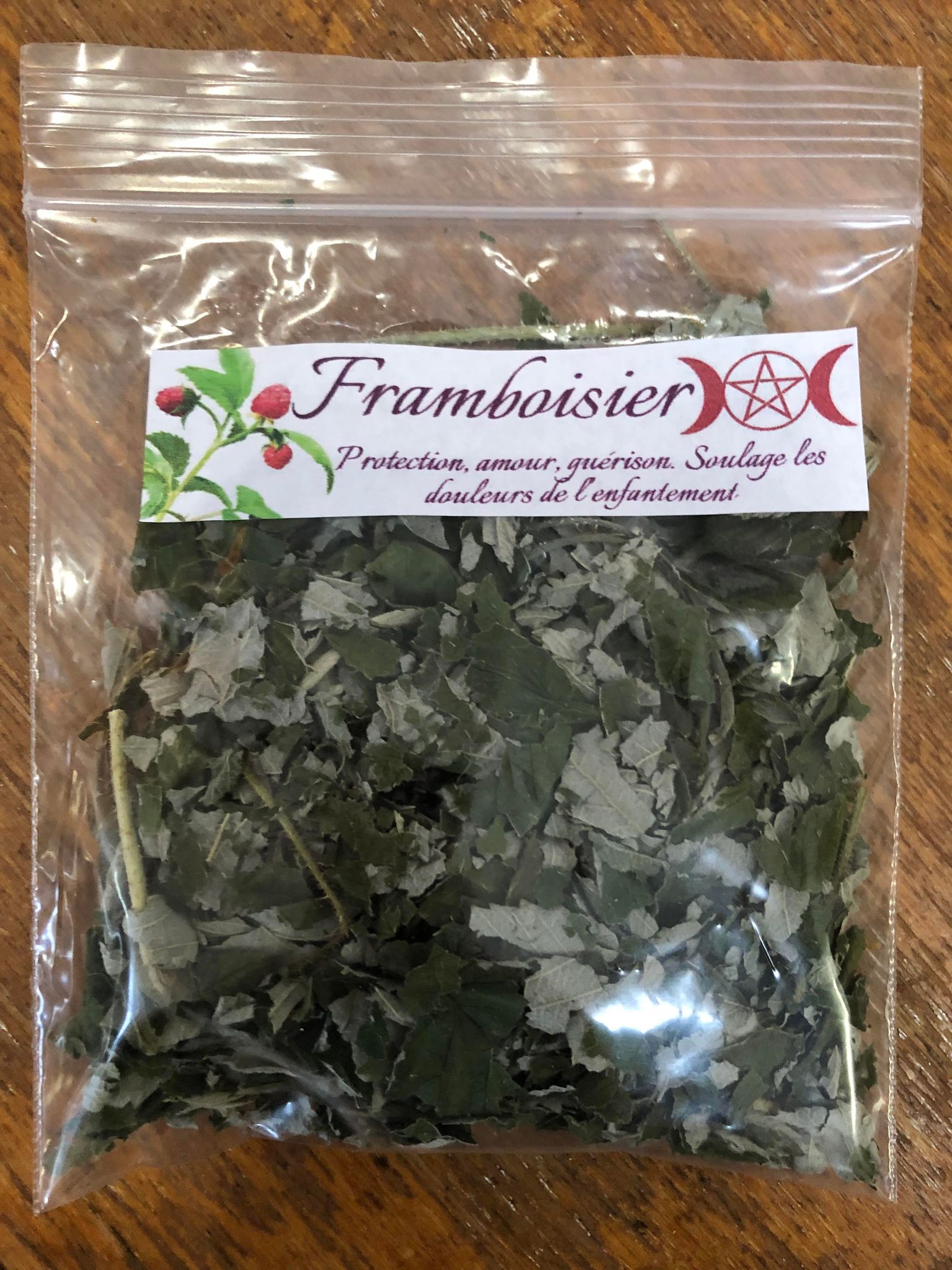 Framboisier (feuilles et fruits)