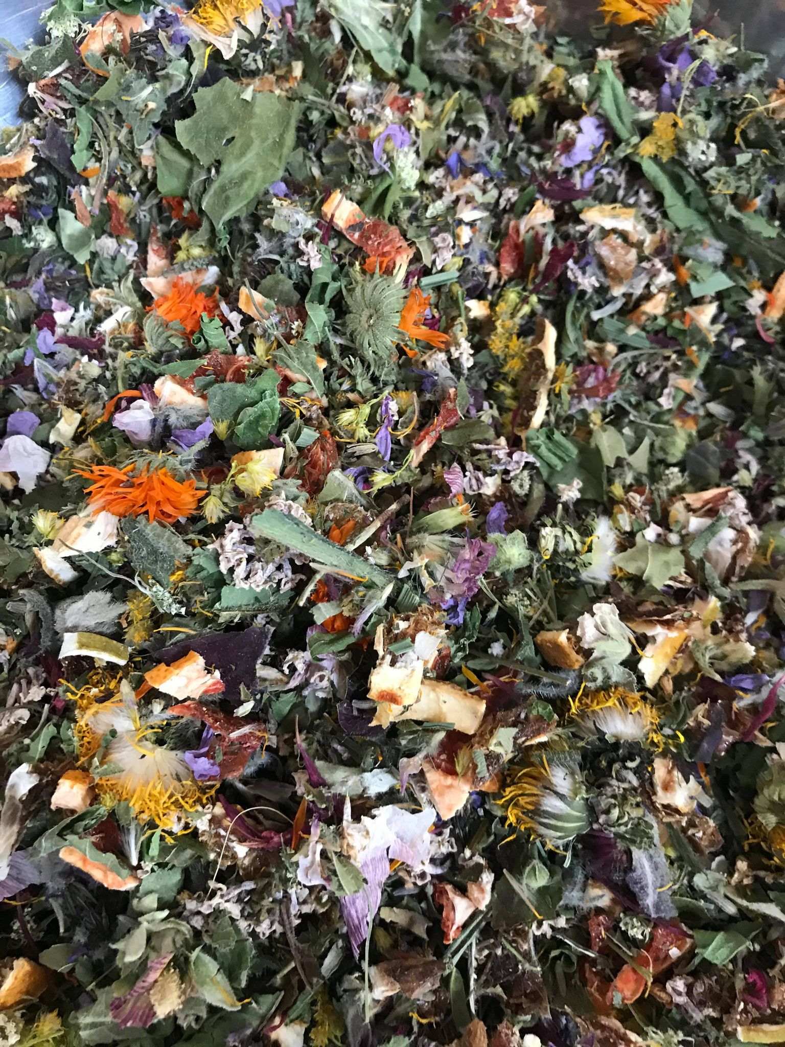 Tisane Chaudron de Fleurs et d'agrumes